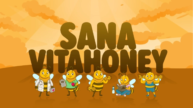 SANA Honey brand and e-commerce showcase
